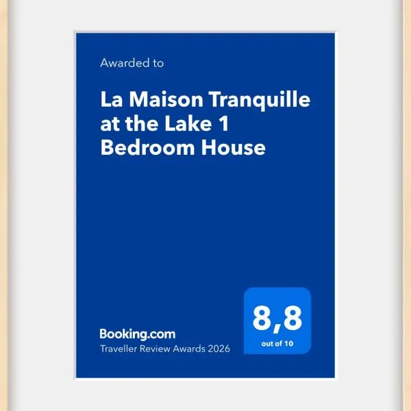 La Maison Tranquille at the Lake 1 Bedroom House, Hotel in Marciac