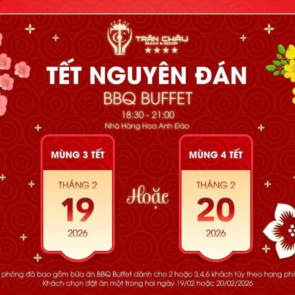 Trân Châu Beach & Resort, hotel di Ba Ria