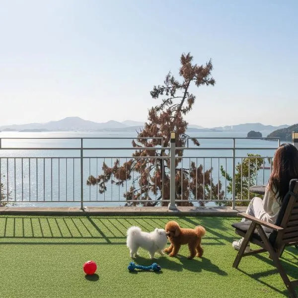 Yeosu dasi bom pension, viešbutis mieste Josu