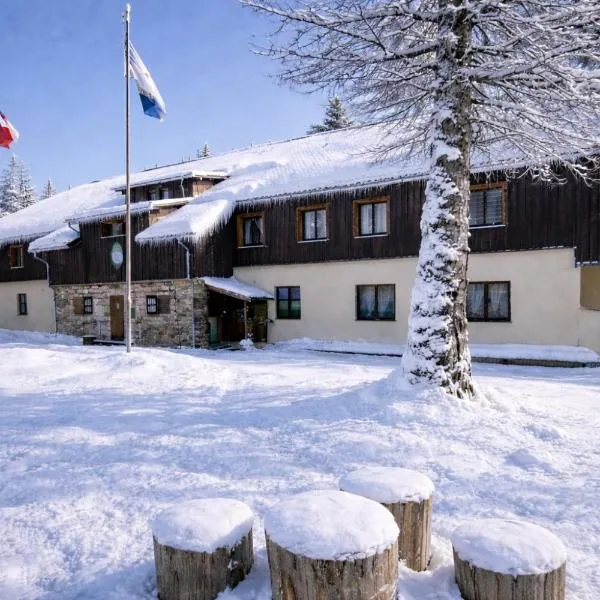 Chata Prášily, hotel u gradu 'Prášily'