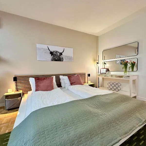 Alpine City Studio with AC, garden terrace and much privacy, hotel u Zürichu