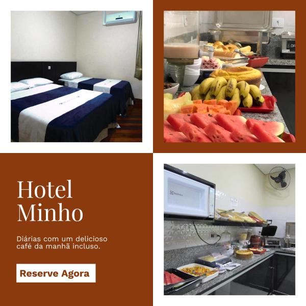 Hotel Minho - Melhor Opção a 600m do Metrô Luz e República, 25 de Março, Brás e Bom Retiro - Café da Manhã Incluso e Estacionamento em Frente