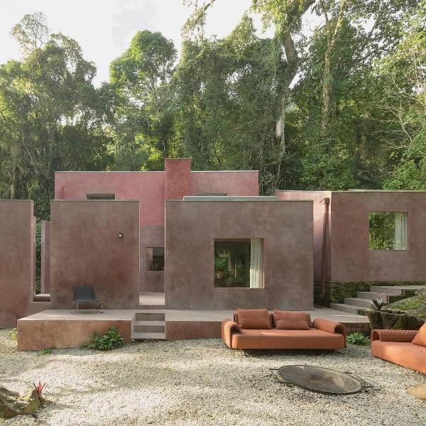 MIRA - Casa Pátio - design, piscininha, cachoeira, 5 min do mar - Foto 4