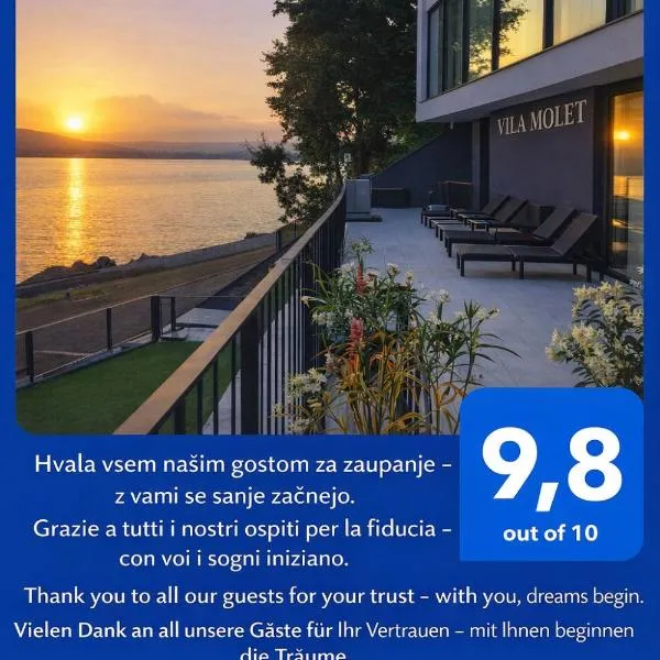 VILA MOLET KOPER, hotel a Koper