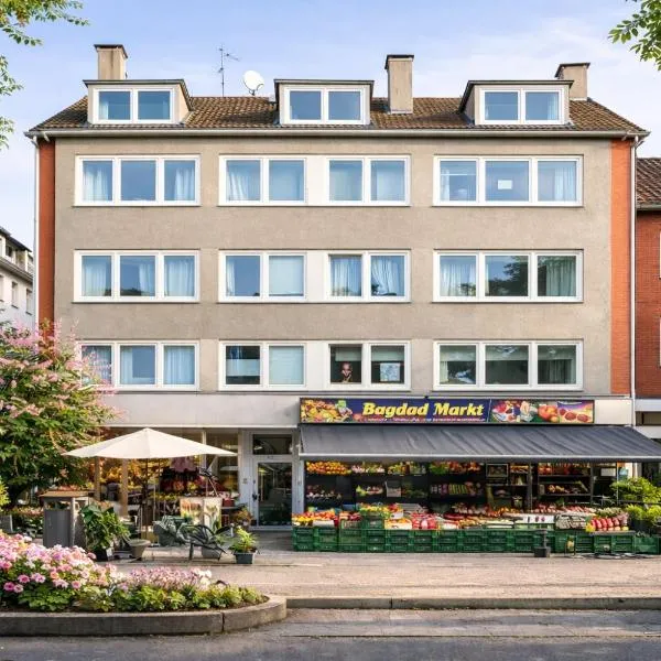 Livesto EasySuite Zentral - 4x moderne 2-Zimmer Apartments 4-6 Pers, hotel v destinácii Essen