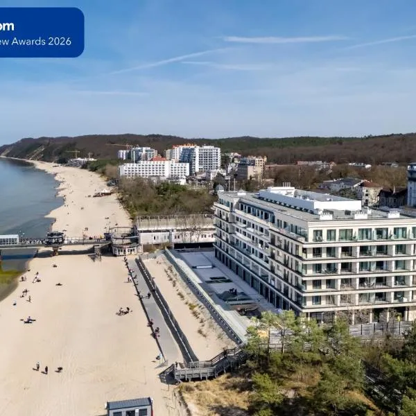 RJ Apartament Baltic Infinity Resort & Spa - free parking, hotel en Międzyzdroje