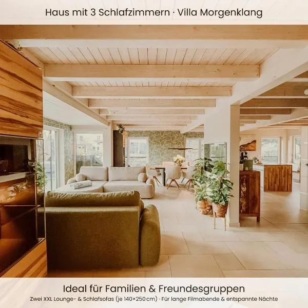 Schäfers - Ihr Wohlfühlort - Hochwertige Ausstattung, Naturgrundstück mit Bachlauf, Terrassen, WLAN, Parken - an 2 Seen bei Leipzig, hotel din Großpösna