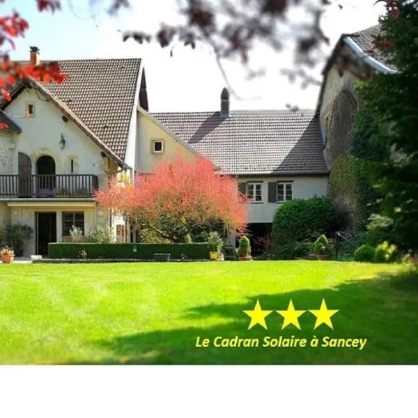 Le Cadran Solaire Romance classé 3 étoiles et 3 épis, hotel in Sancey-le-Long