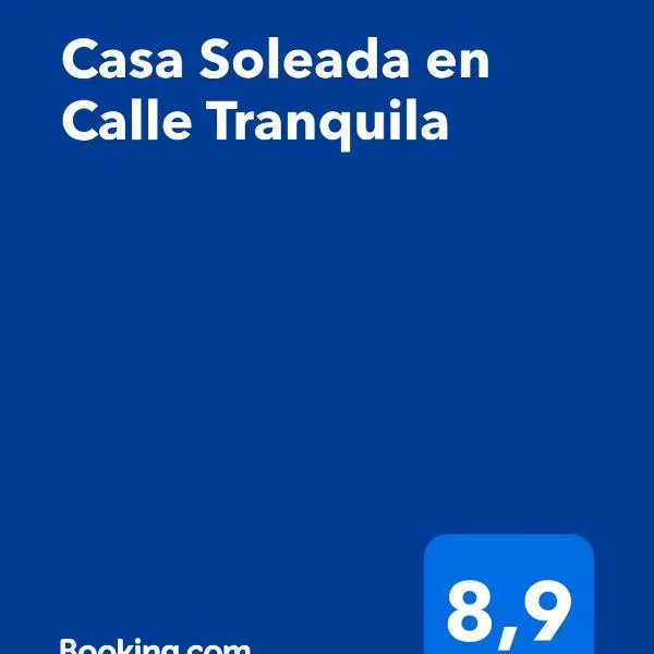 Casa Soleada Calle Tranquila Junto a FIBES, hotel en Sevilla