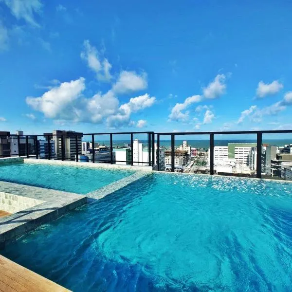 Flat em Tambaú a 450m da Praia - Piscina na Cobertura - Move Tambaú, hotel a João Pessoa