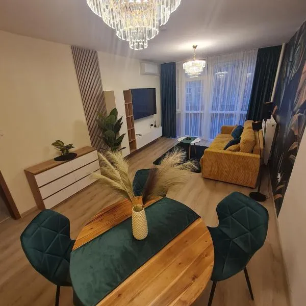 Pécs Belvárosi Green Deluxe Apartman – hotel w mieście Pecz