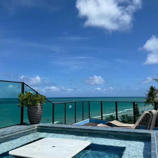 Privê Beira Mar Tamandaré Carneiros 2 Suites Piscina e Jacuzzi - Foto 4