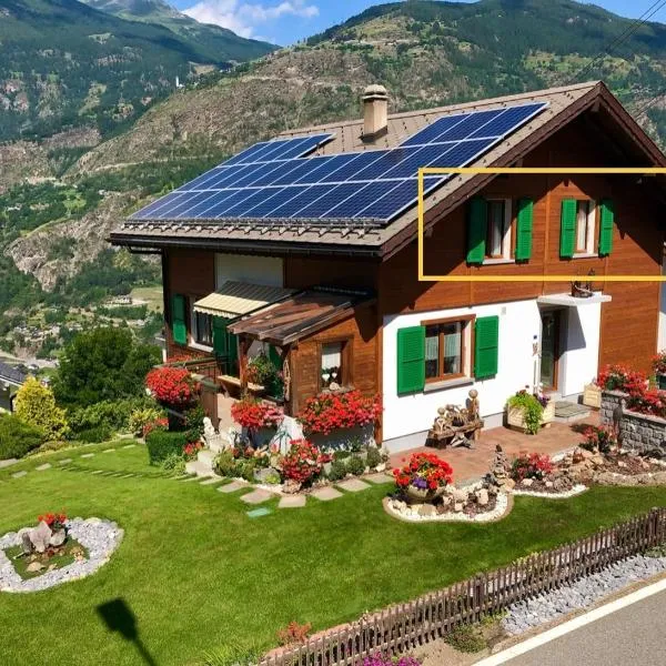 Staldenried Ferienwohnung, viešbutis mieste Staldenried