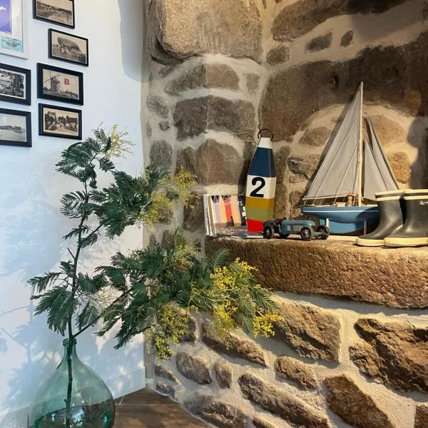 Gîtes d Izel N1 entre terre et mer prés d'un golf, hotell sihtkohas Ploemel