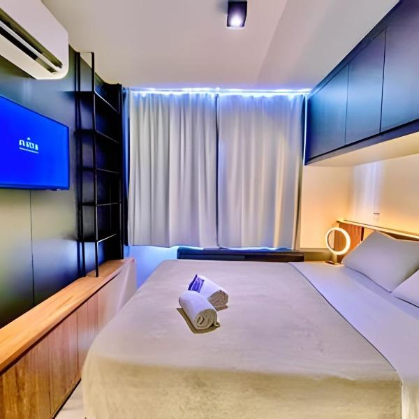 Studio All Batel | Funcional & Moderno C/PiscinNa
