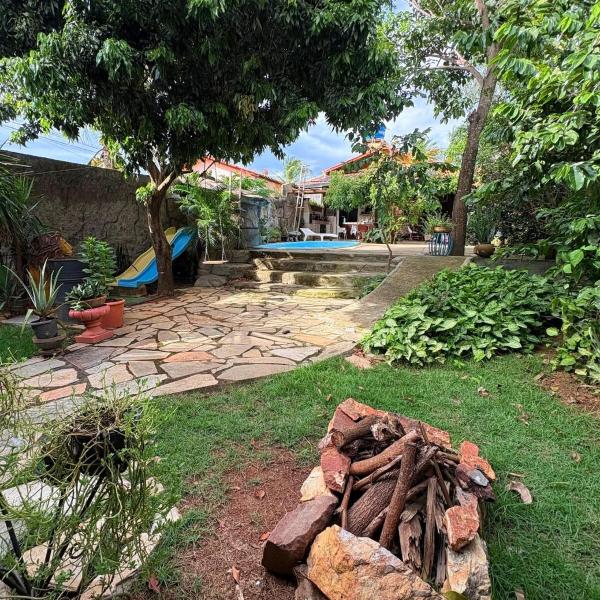 CASA ESPAÇOSA COM PISCINA AQUECIDA e 5 SUÍTES COM AR CONDICIONADO - Foto 5