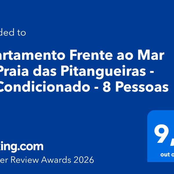 Apartamento Frente ao Mar na Praia das Pitangueiras - Ar Condicionado - 8 Pessoas - Foto 5