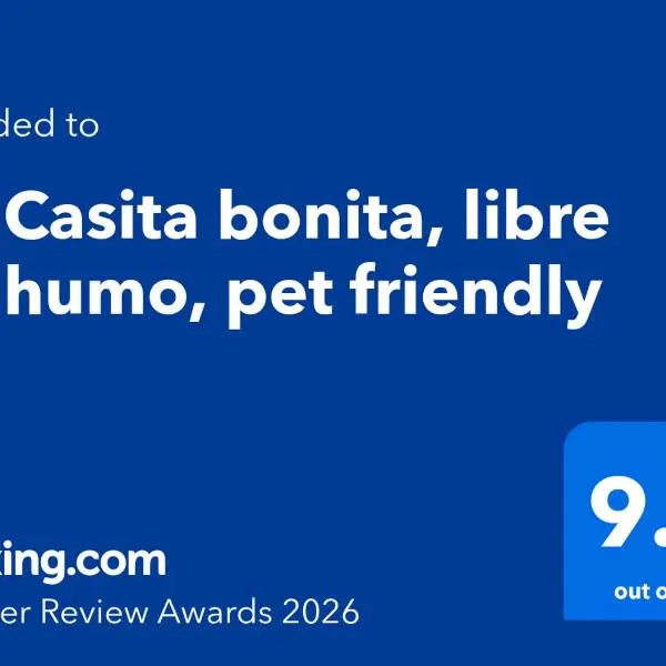 Mi Casita bonita, libre de humo, pet friendly, hotel in Ensenada