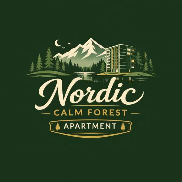 Nordic Calm Forest Apartment，Hävla的飯店