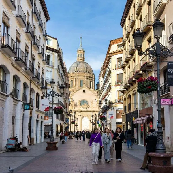 Apartamento con Parking Gratis al lado del Pilar - Alfonso Suites, hotel en Zaragoza
