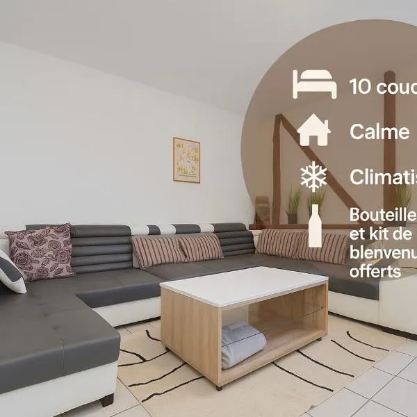 La Casa Savary Charm & Comfort of Lauragais 140 m2, hotell i Villasavary