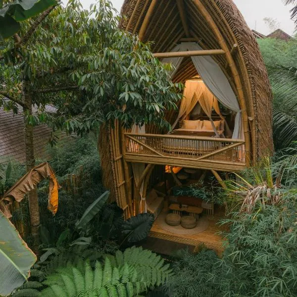 Dumi Bamboo Eco Lodge, hotel u gradu Ubud