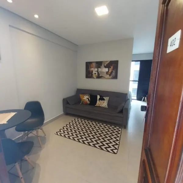 Prime Flat Palladium Mar & Piscina, hotel São Vicentében