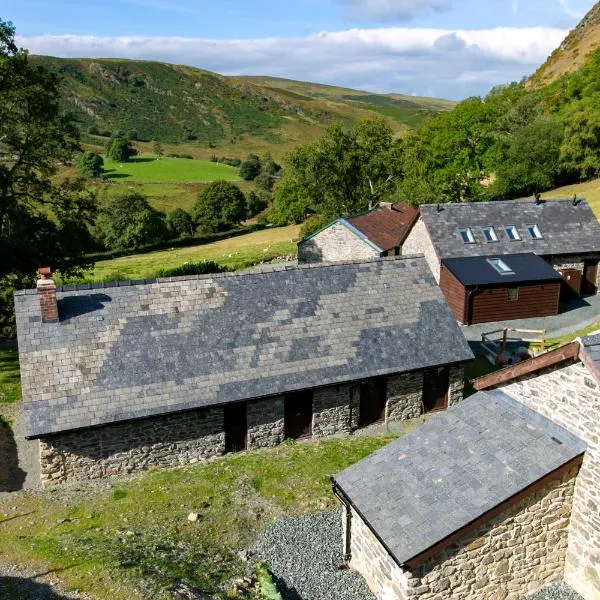 Cwm Clyd Longhouse, Hotel in Llanwrthwl