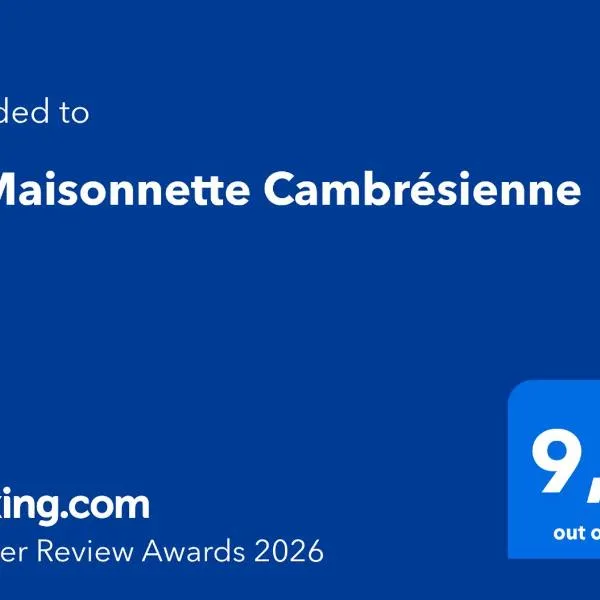 La Maisonnette Cambrésienne, hotel v destinácii Cambrai