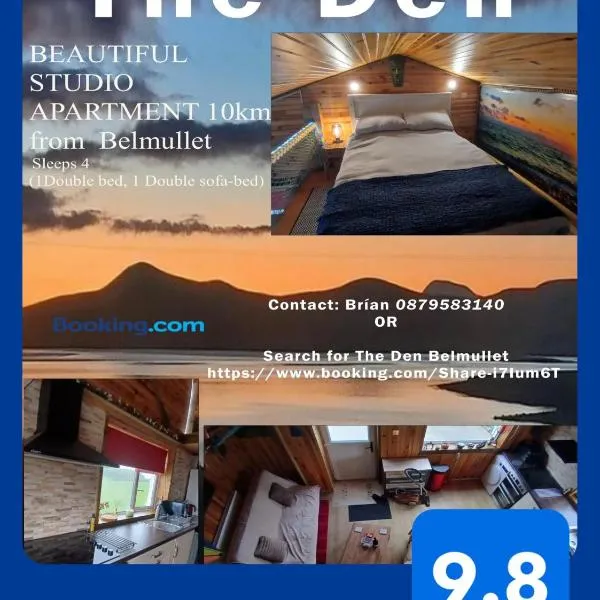 "The Den" Belmullet, hotel din Belmullet