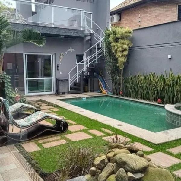 Casa de temporada com piscina em Peruíbe - Foto 4