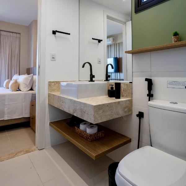 Quarto e sala vista mar em Stella a 400m da praia - Foto 3