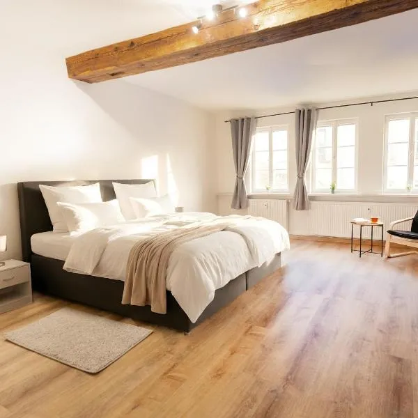RAHA Apartments - DOM VII - Direkt am Domplatz - Balkon - Vollausstattung, Hotel in Erfurt