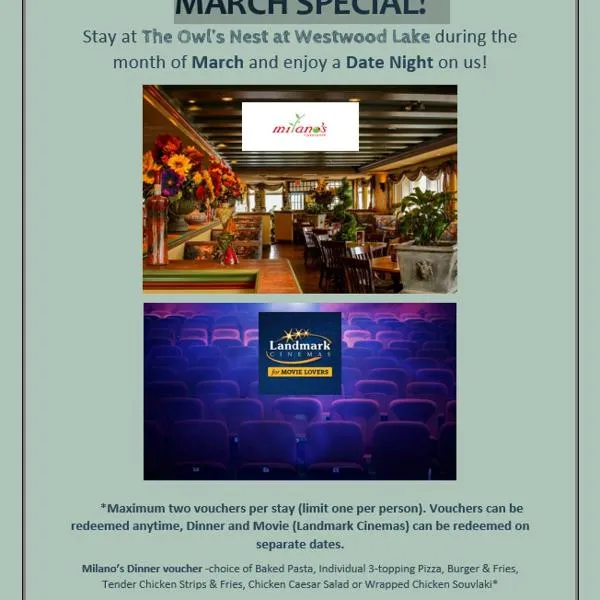 The Owls Nest at Westwood Lake, готель у місті Нанаймо