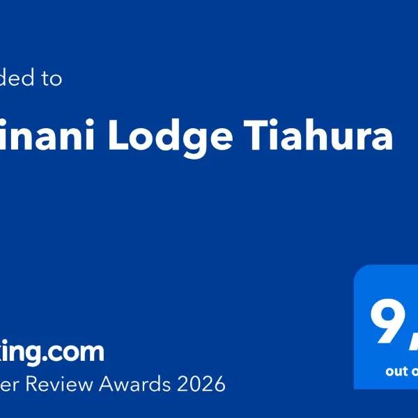 Heinani Lodge Tiahura, hotel a Moorea