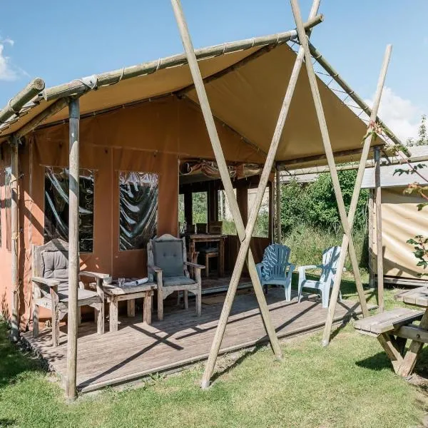 Lodge Tent in Callantsoog by Dunes โรงแรมในคัลลันท์สโอก