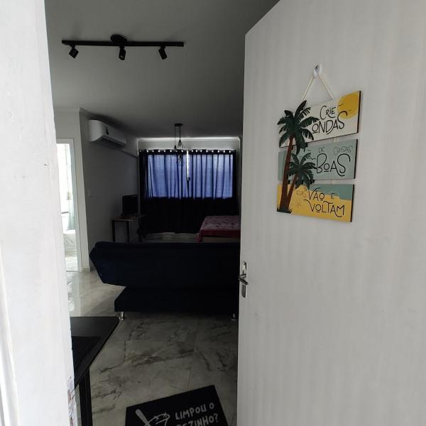 Studio pé na areia com vista para o mar