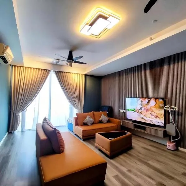 Azure PJ 4BR 4 Bath Luxury Condo - 12 Beds - Next to Le Meridien - 2 Parking, Hotel in Petaling Jaya