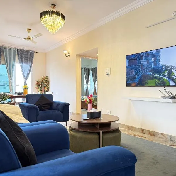 Luxury 3BHK Serviced Apartment near AIG Hospital Gachibowli – hotel w mieście Hajdarabad