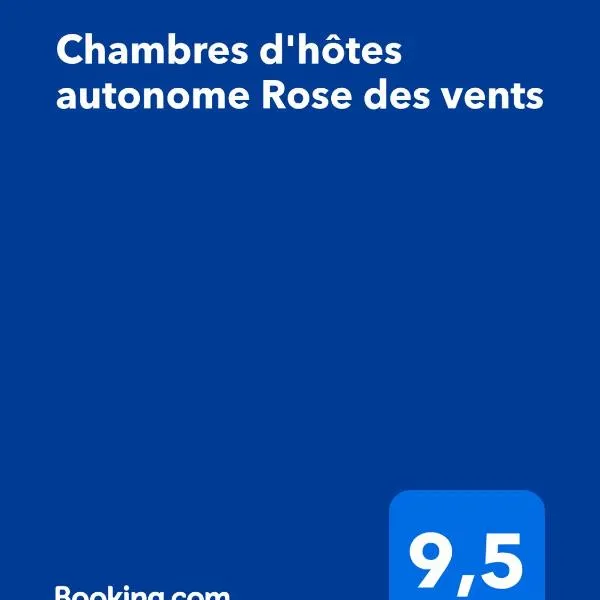 Chambres d'hôtes autonome Rose des vents, hotel en Assérac