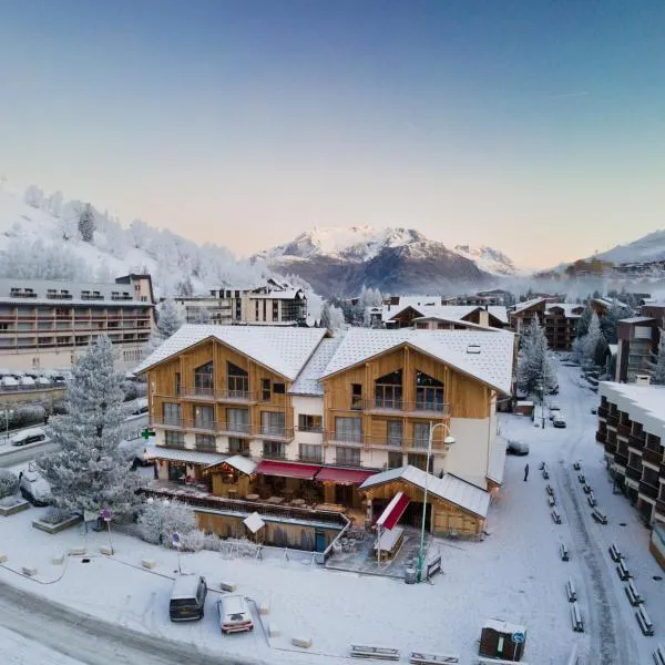 Hotel le Sherpa, отель в Ле-дез-Альп