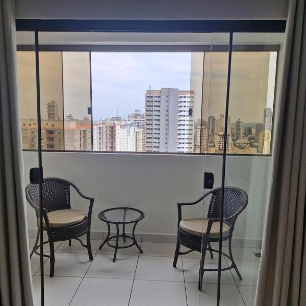 Flat com 1 quarto e sala