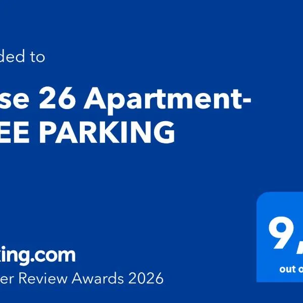 Kitse 26 Apartment , Self Check-in, Free Parking, hotell i Pärnu