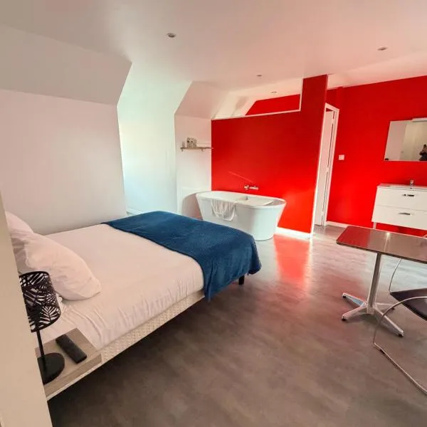 Aux Charmes – hotel w mieście Isques