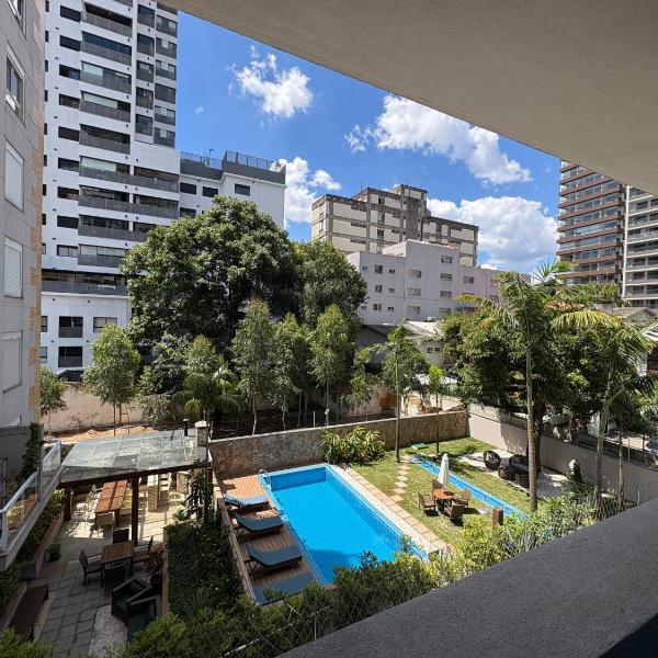 Studio Vila Madalena a 400m do Metro com Ar Cond próximo ao Beco do Batman e Allianz