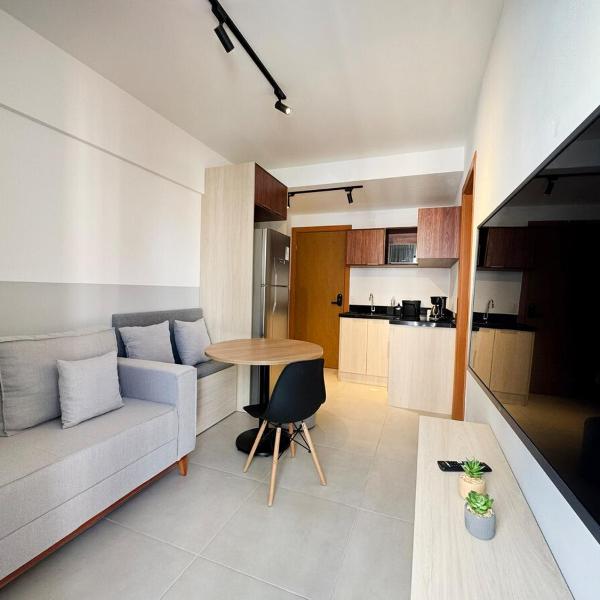 novinho excepcional quarto e sala no porto da barra
