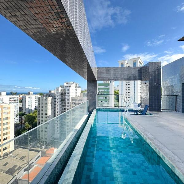 novinho excepcional quarto e sala no porto da barra - Foto 2