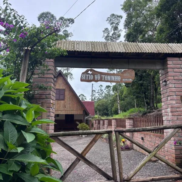 Cabana no Sítio Vô Toninho, hotelli kohteessa Timbe do Sul