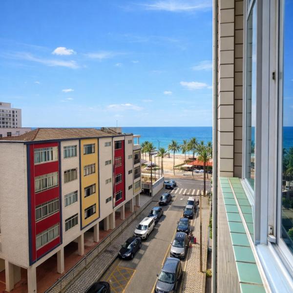 Flat em frente a praia da Guilhermina