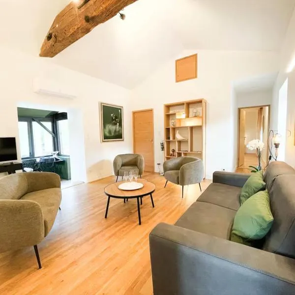 Hurigny में, होटल Le Petit Rousseau - Maison Climatisé - Classé 4 ETOILES